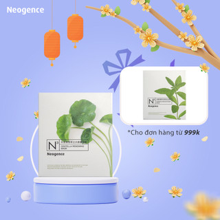 Hộp 8 miếng mặt nạ Neogence N3 dưỡng ẩm toàn diện với chiết xuất từ rau má