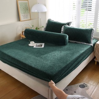 Ga gối nỉ nhung sữa tặng kèm vỏ gối ôm siêu mịn ấm - full kích thước