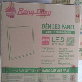 ĐÈN LED PANEL  60x60 50W DP08 và 60 x60 50w DP06 RĐ