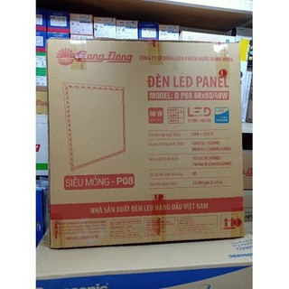 ĐÈN LED PANEL  60x60 50W DP08 và 60 x60 50w DP06 RĐ