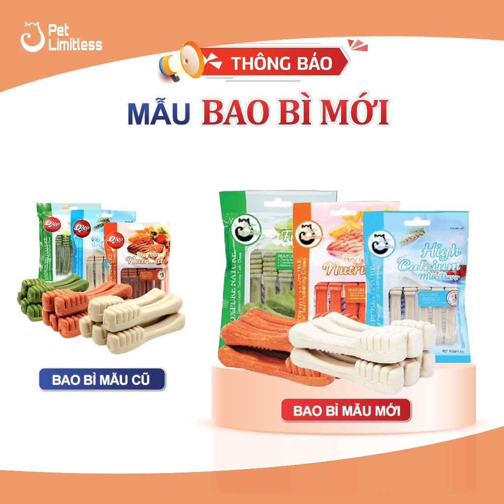 Xương Gặm - Sản Phẩm Bổ Sung Canxi, Sạch Răng - sản phẩm Cho Sức Khỏe Răng và Xương Của Chó