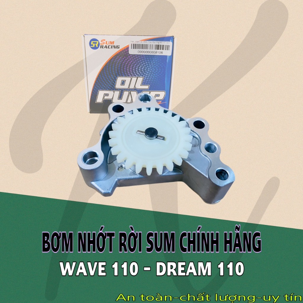 Bơm nhớt rời SUM dành cho xe Wave Dream 110