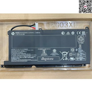 Pin laptop hp pavilion gaming 15-dk 15-dk0000 15-dk0020tx 15-dk0068wm pg03xl pgo3xl 52.5wh