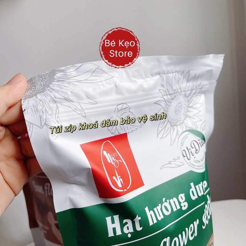 Hướng Dương Tẩm Vị Sữa Dừa, Táo, Óc Chó, Caramen Loại 1 Hạt To, Không Lép Gói 430g