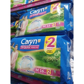Tả quần caryn m16, l14,xl12
