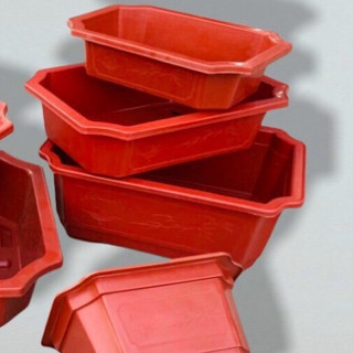 Chậu nhựa Ang đỏ gạch loại 1 đẹp dày trồng rau, hoa cây cảnh bonsai đủ kích thước