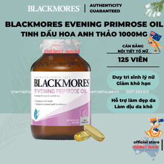 Viên uống tinh dầu hoa anh thảo Úc Blackmores Evening Primrose Oil [hàng có bill]