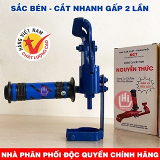 Lưỡi Cắt Tôn Gắn máy khoan Inox Nguyễn Thức - Lưỡi cắt sắt, inox dày 1,3 ly - Kéo cắt tôn gắn máy khoan đa năng
