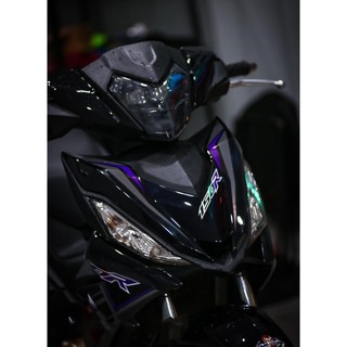 Tem rời winner đen chỉ tím xám rs150 , mẫu 2024