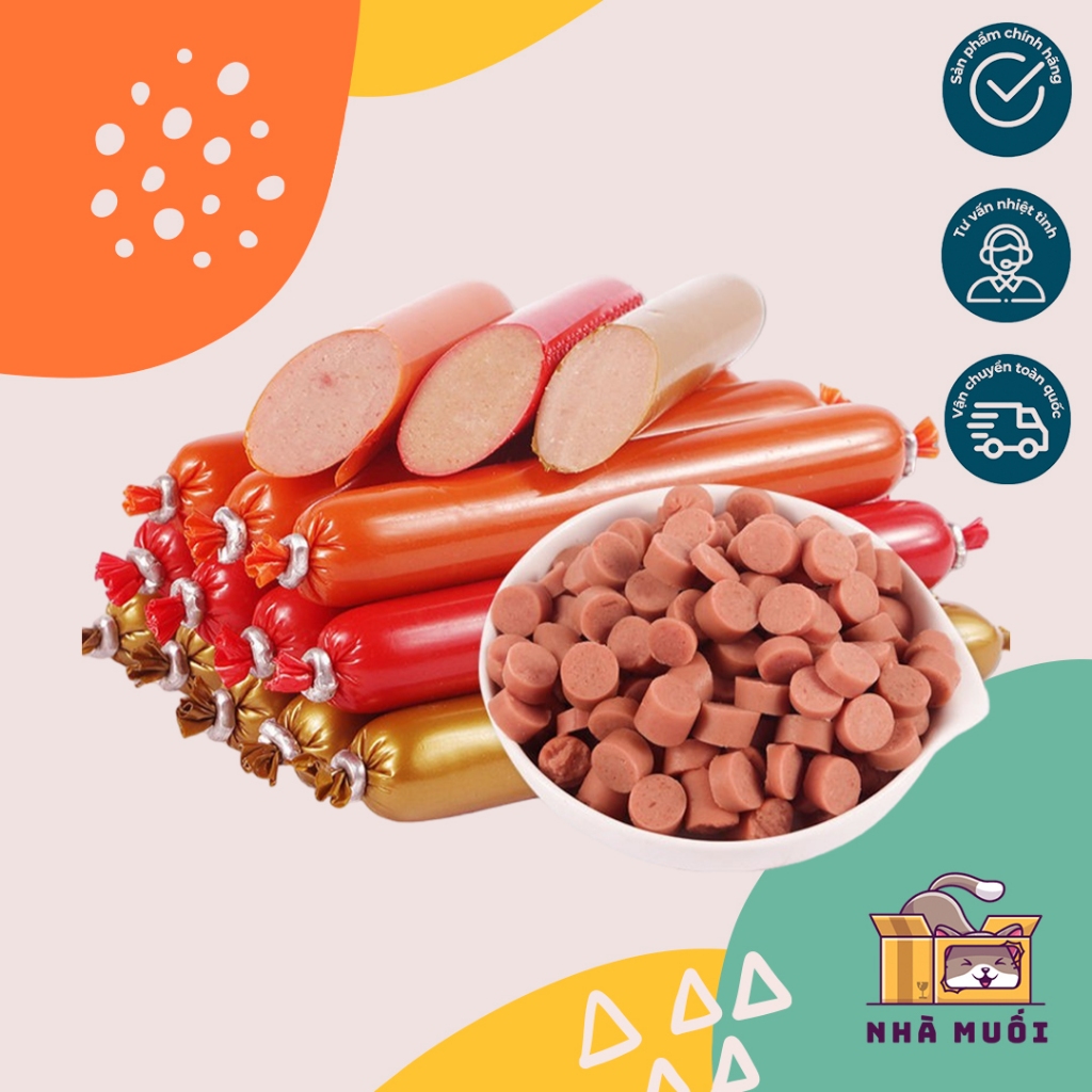 10 cây Xúc Xích Yuchang Yummi Cho Chó Mèo 15g