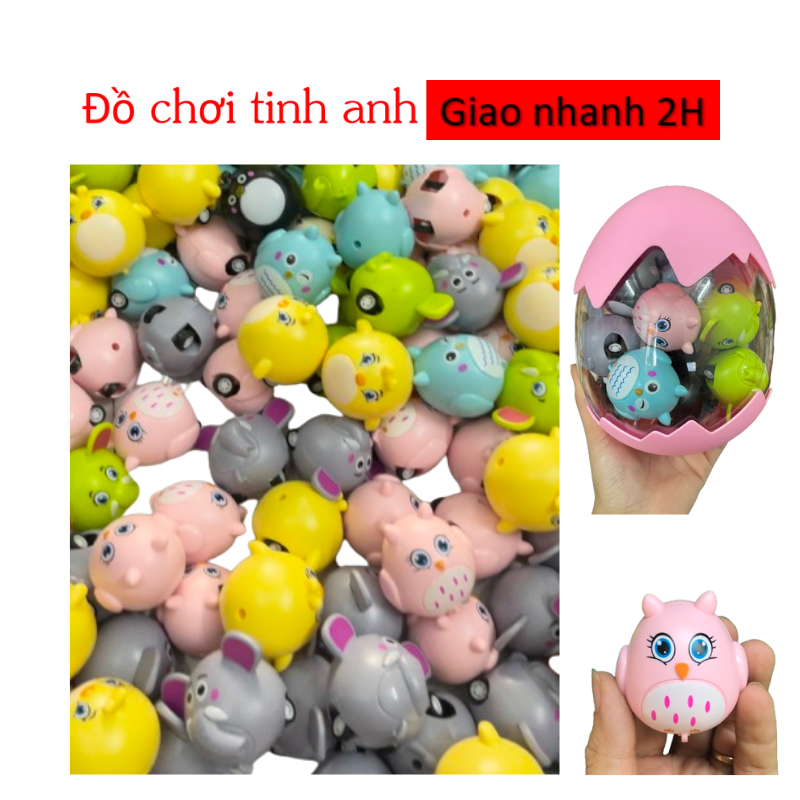 Đồ chơi con vật chạy đà mini cho bé