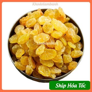 500g nho khô vàng làm bánh, nho sấy nguyên vị