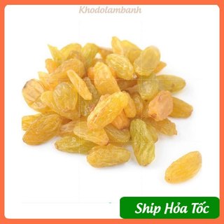 Nho vàng làm bánh 100g, nho sấy khô
