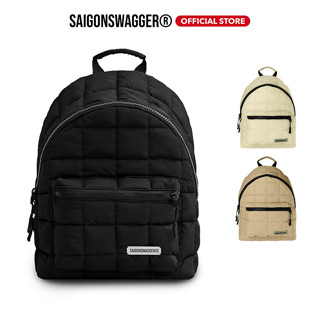 Balo Mini Chần Bông Nam Nữ SAIGON SWAGGER® NOIR PUFFER BACKPACK