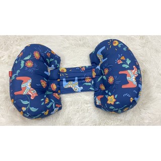 Gối bà bầu cánh tiên 100% cotton mềm mịn ruột bông gòn tinh khiết, gối ôm mẹ bầu, gối chặn cho em bé đa năng có khóa kéo