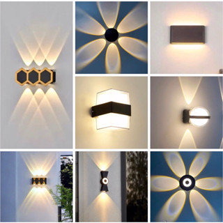 Đèn gắn tường, đèn vách, đèn cầu thang, đèn ban công, đèn cổng, đèn hắt