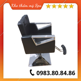 Ghế cắt tóc, ghế hớt tóc nam chuyên dùng trong salon, thiết kế sang trọng, chắc chắn