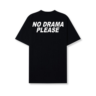 Áo Thun Playmevn “No Drama” unisex/ Black
