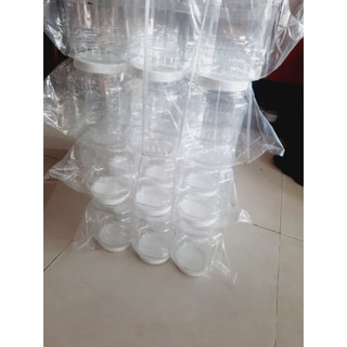 Hũ keo vuông nhựa duy tân set 12 hũ