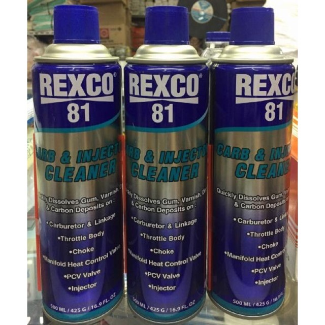Chất tẩy rửa REXCO 81 CARB & INJECTOR CLEANER 500 ML - 300 ML