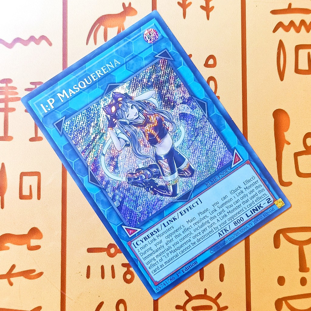 Thẻ bài Yugioh! I:P Masquerena - BLMR-EN085 - Secret Rare 1st Edition