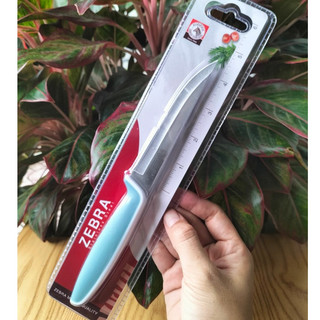 Dao zebra inox cán nhựa 4.5” - 990631 dòng dao unity chef cán xanh mẫu 2024