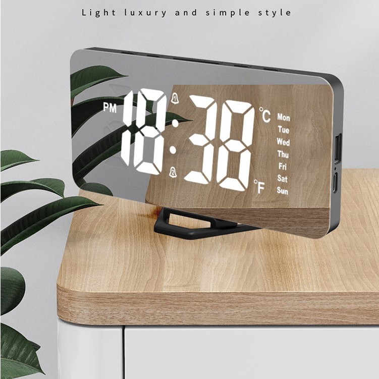 Đồng Hồ Led Để Bàn Sang Trọng  R1