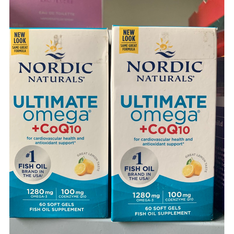 [Best Seller] Viên dầu cá Nordic Naturals Ultimate Omega 3 -  1280mg hương Chanh của Mỹ