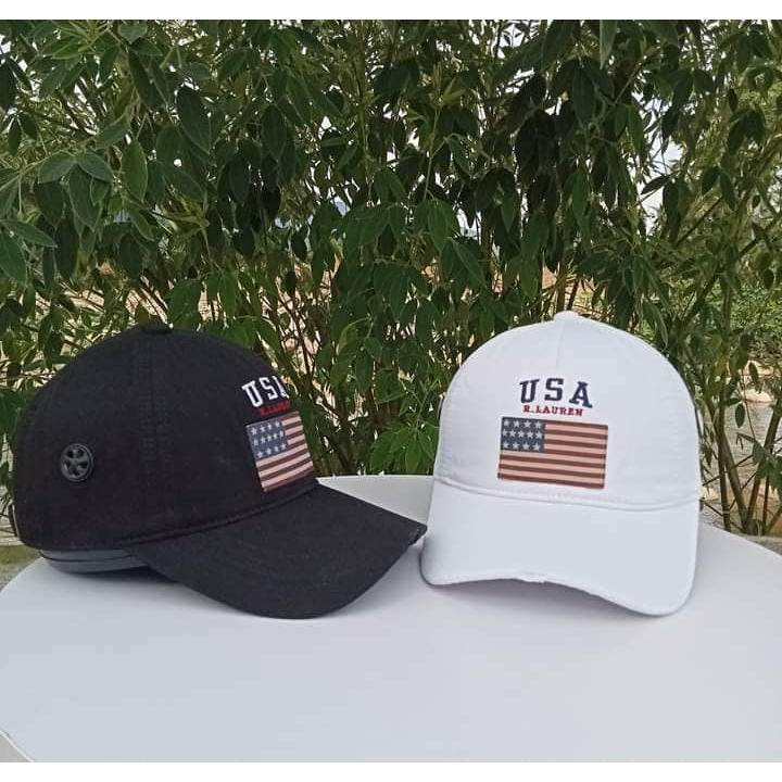 Mũ lưỡi trai USA hàng kaki 2 lớp dày đẹp