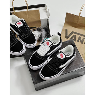 Giày Vans Knu Skool Black White