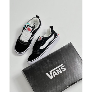 Giày Vans Knu Skool Black White