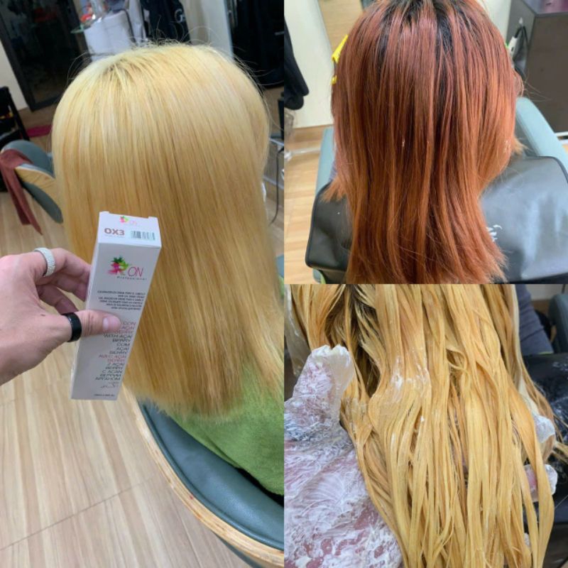 Bóc màu đỏ  đen.