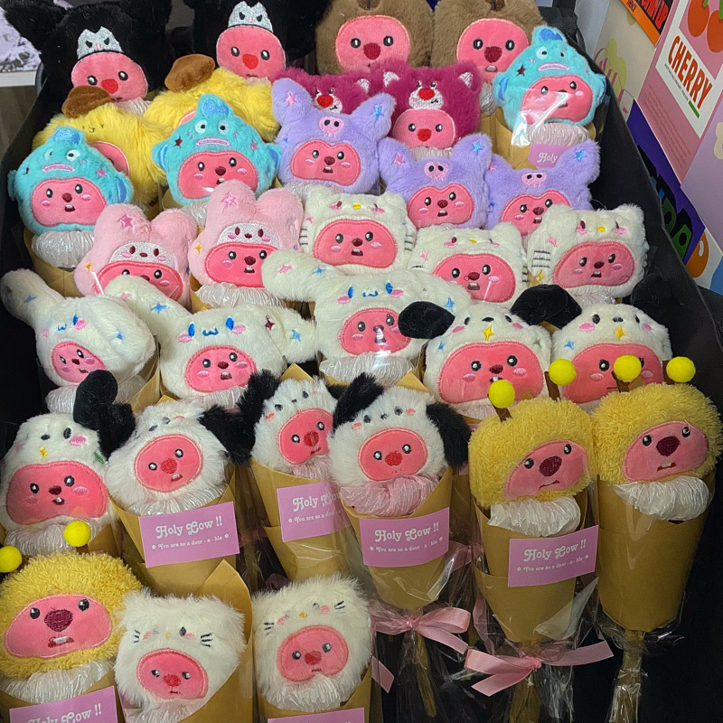 BÓ HOA GẤU BÔNG LOOPY ĐÁNG YÊU // HOLYCOW