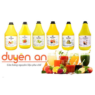 Syrup Douxian 2,5kg đủ các hương trái cây