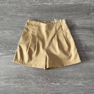 Quần short kaki nữ ống rộng