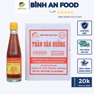  Nước mắm Trần Văn Hưởng loại đặc biệt cốt cô đặc  Thùng 6 chai 220ml 1chai  