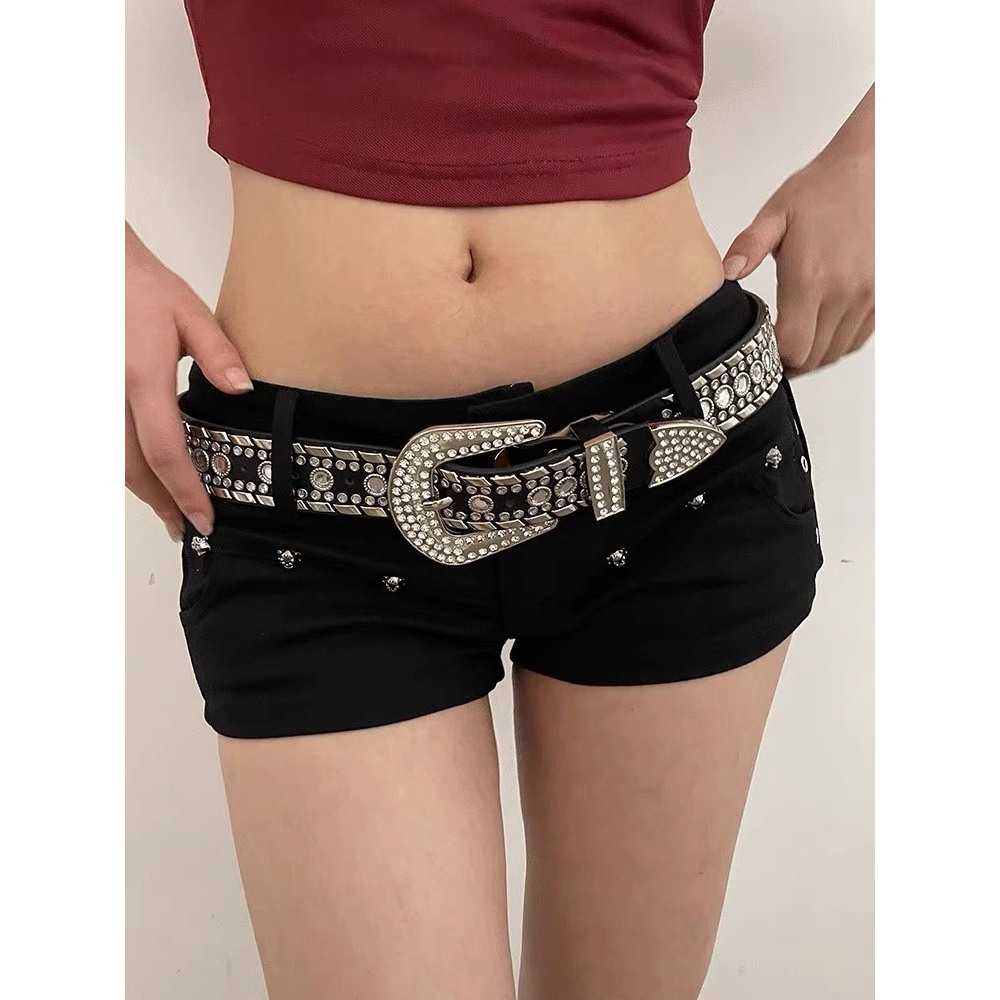 Nịt - thắt lưng đính đá y2k