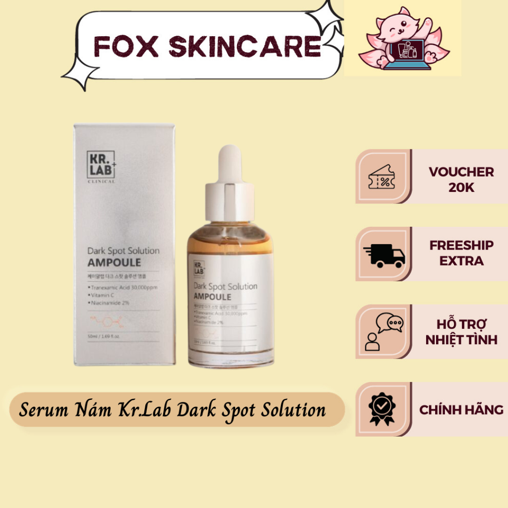 Serum nám Kr.Lab Dark Spot Solution Ampoule 50ml - Foxskincare