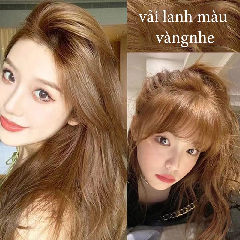 Thuốc Nhuộm Tóc Tại Nhà Màu NÂU CARAMEL - NÂU BƠ Không Tẩy