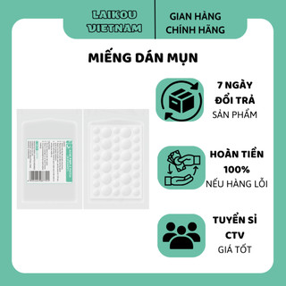 LAIKOU Miếng dán miếng dán giúp che khuyết điểm và gom cồi mụn 36 miếng dán