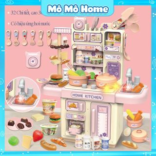 Bộ đồ chơi nấu ăn nhà bếp cao cấp cho Bé tập làm đầu bếp - Mô Mô Home