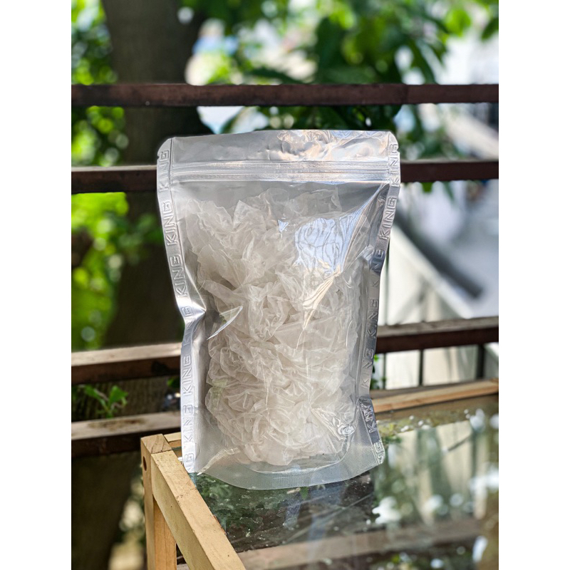 bánh tráng phơi sương cô Nga vò nguyên cái tách sẵn 200gr túi zip