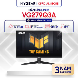 Màn hình gaming asus tuf vg279q3a 27'' fhd ips 180hz 1ms gsync freesync chính hãng - bảo hành 36 tháng