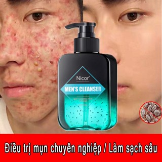sữa rửa mặt nam loại bỏ da dầu mụn cho Trắng da Thường Đến Da Dầu Dưỡng Ẩm Lấy Sạch Bụi Bẩn Loại Bỏ Mụn Đầu Đen