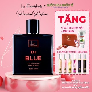 🎁 Nước hoa nam chính hãng thơm lâu, Dầu Thơm lịch lãm cho nam - Nồng độ EDP dung tích 120ml - Dr Blue Nuochoaquocte