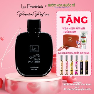 Nước hoa nam chính hãng thơm lâu, Dầu Thơm lịch lãm cho nam- Nồng độ EDP dung tích 100ml - Panther 100ml Nuochoaquocte