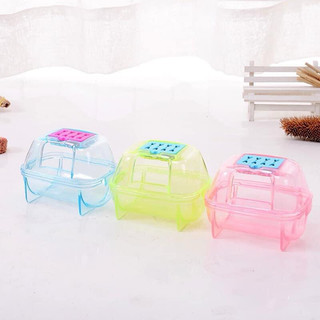 Nhà tắm cát cho hamster mika vuông tặng muổng lọc cát