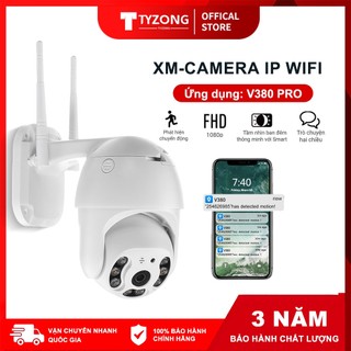 TYZONG ngoài trời Camera An Ninh CCTV V380 Pro 360 Độ 1080P FHD WiFi IP-IP66 IR Chống Nước