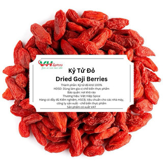 Kỷ tử size lớn - loại 1 việt hiệp túi 100g - 500g