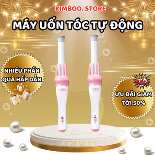 Máy uốn tóc tự động xoay 360 độ làm xoăn tóc